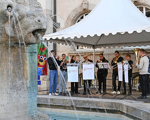 Blechblasensemble der Musikschule Döbeln