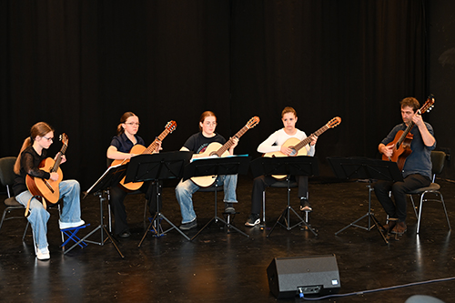Gitarrenensemble der Musikschule Döbeln