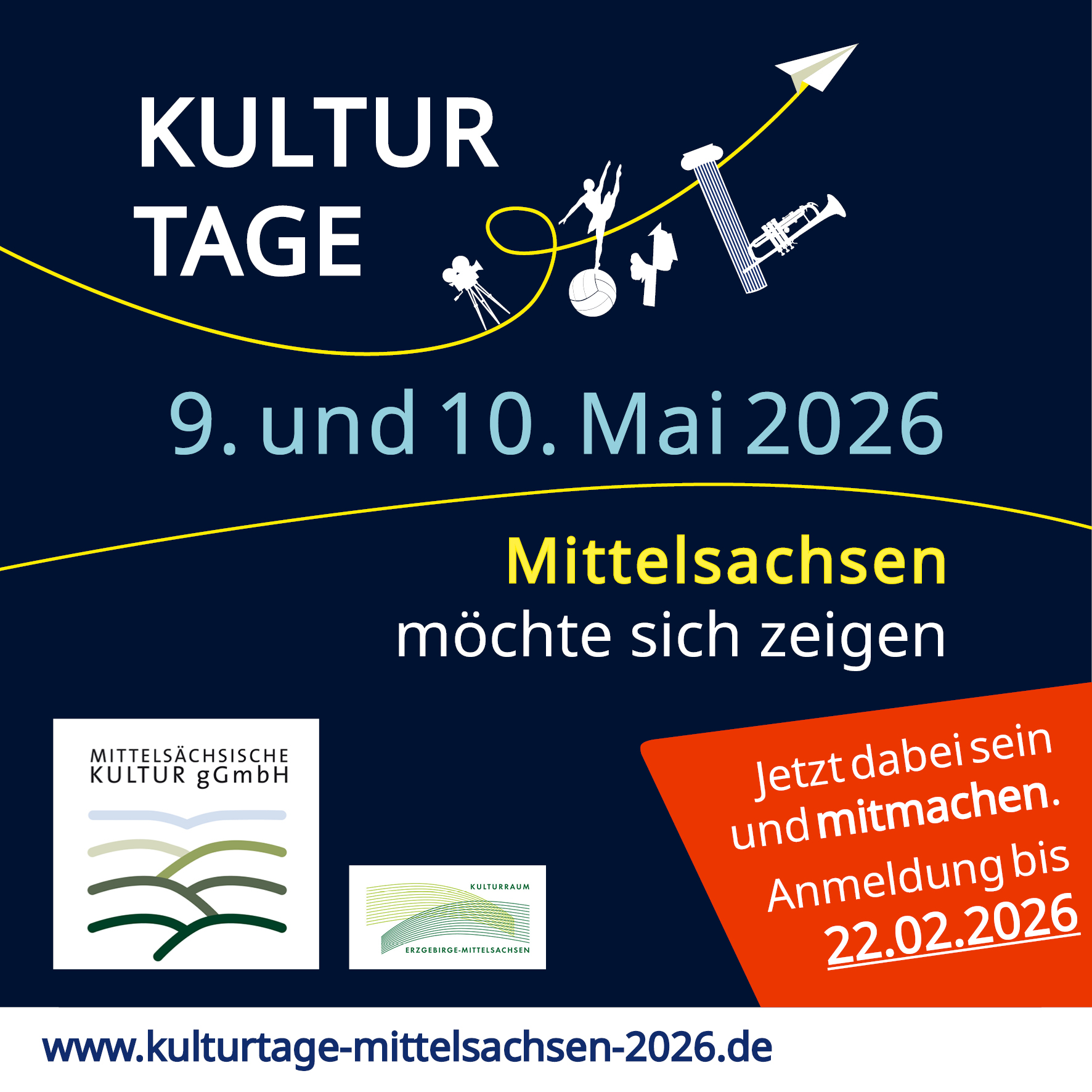 Teaser für die Kulturtage Mittelsachsen