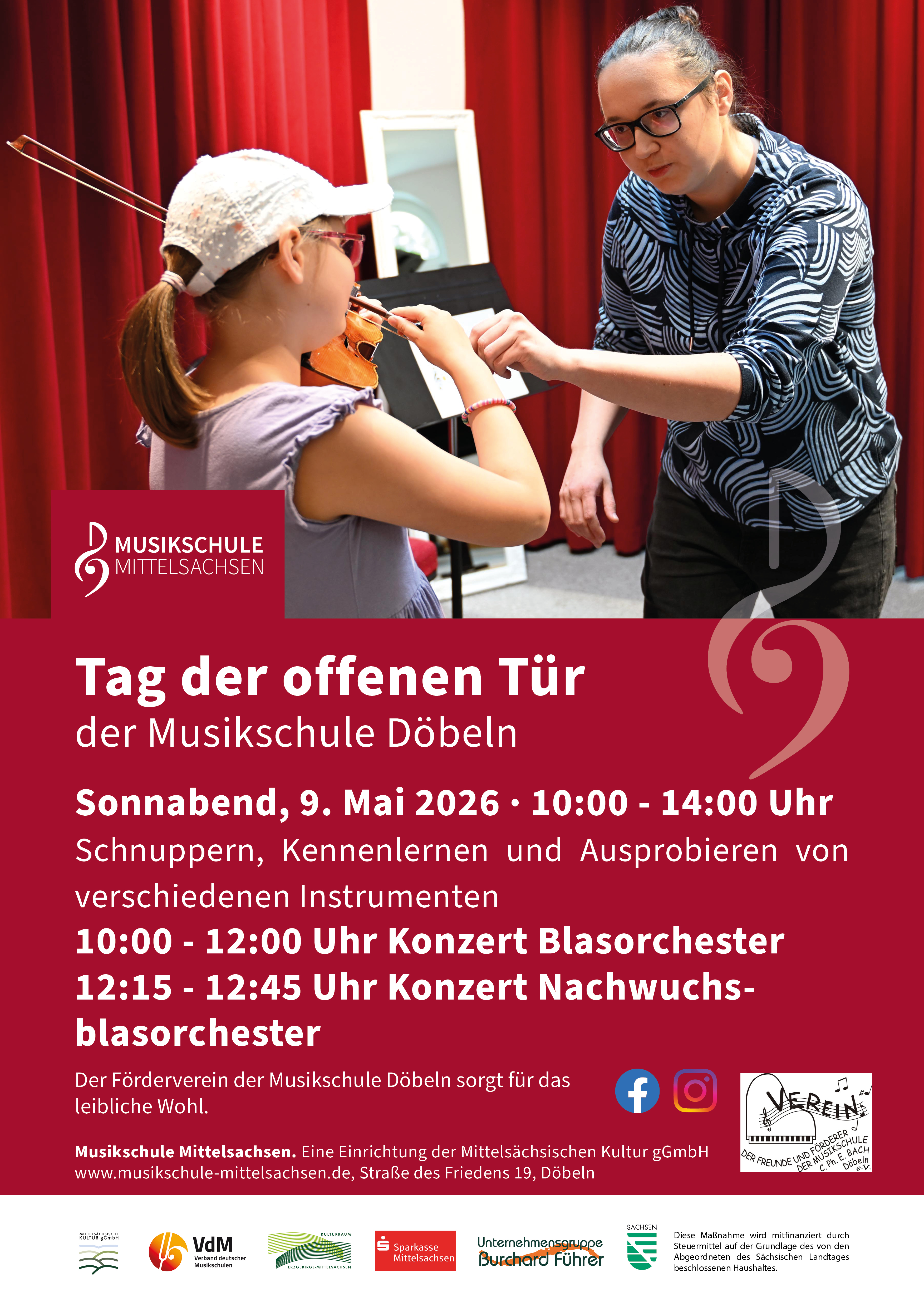 Plakat Tag der offenen Tür Döbeln