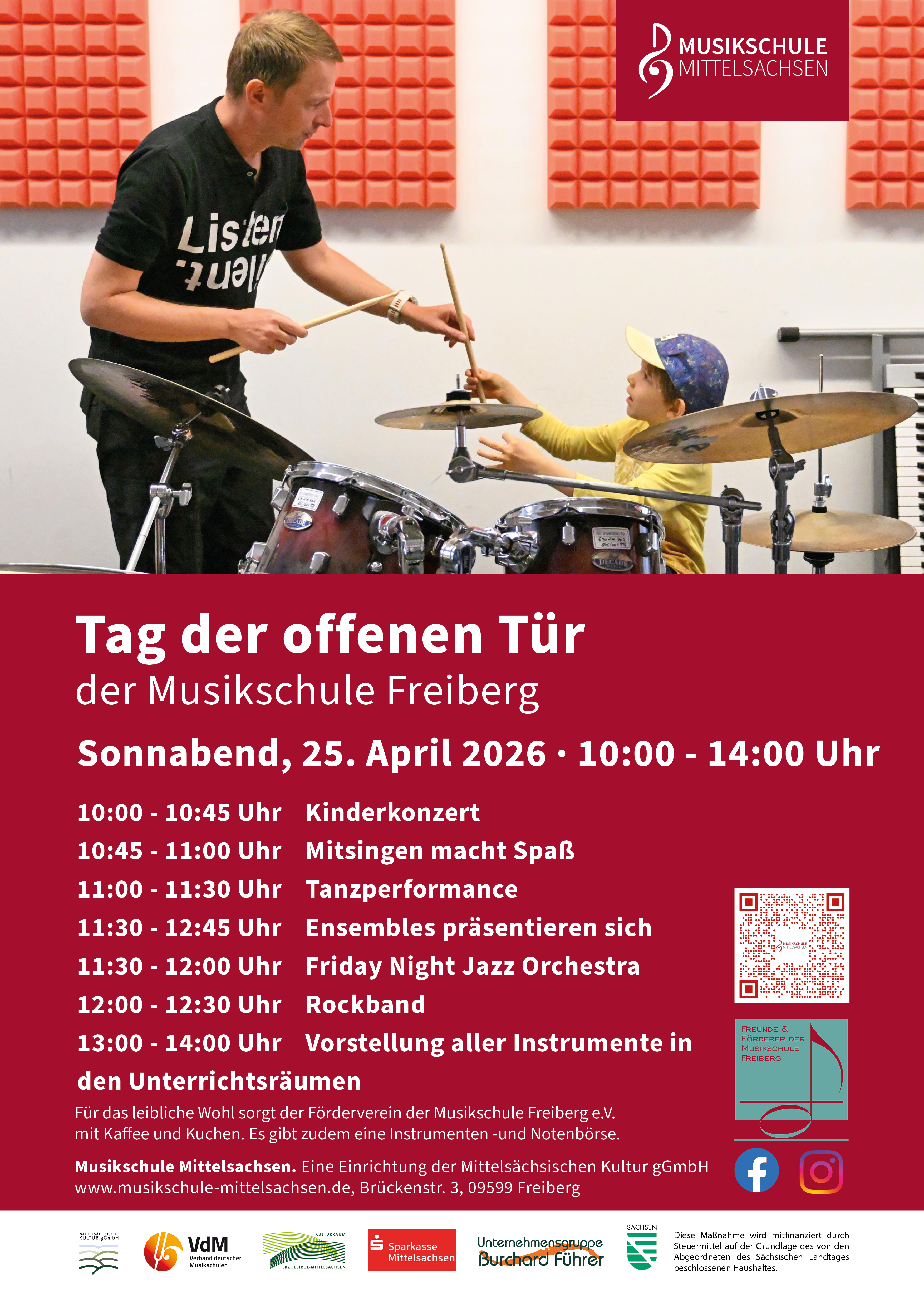 Plakat Freiberg Tag der offenen Tür