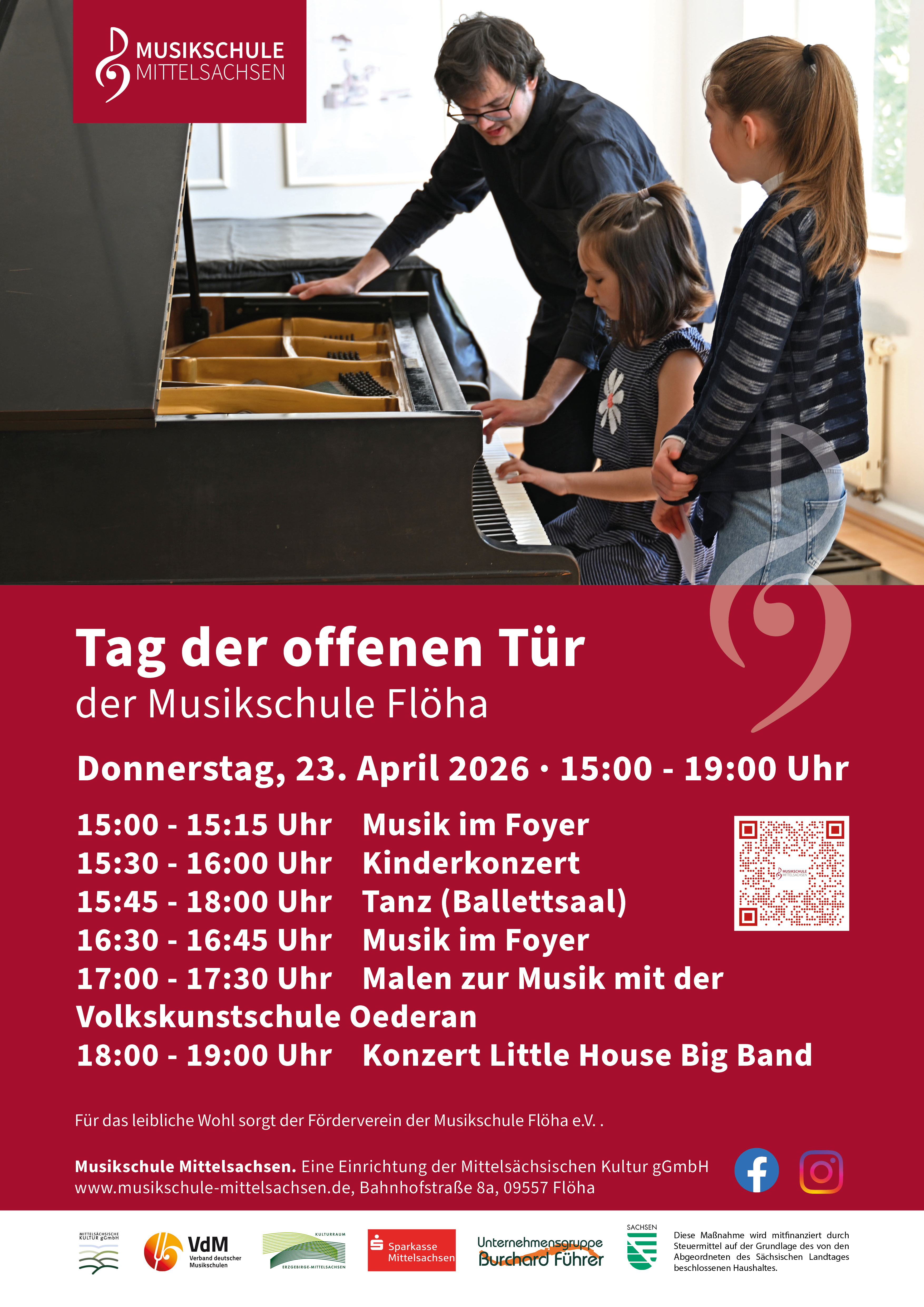 Plakat Tag der offenen Tür Flöha