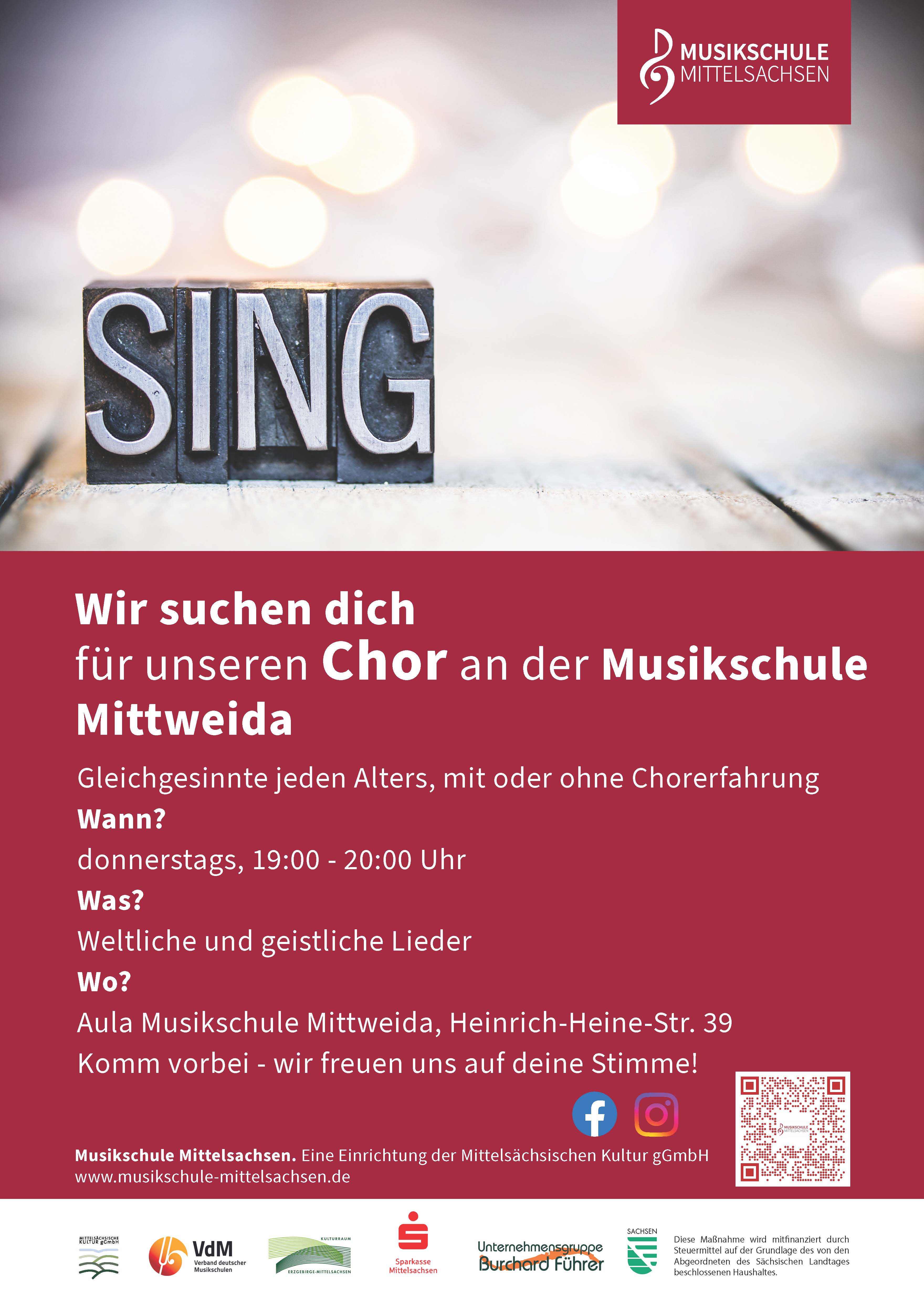 Chormitglieder gesucht