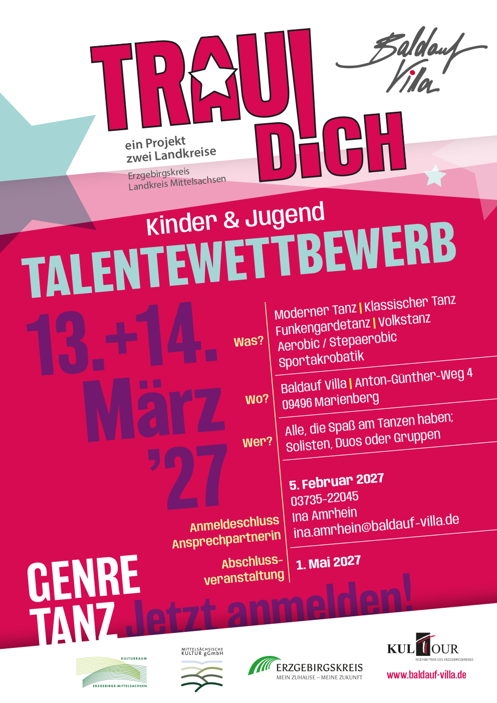 Plakat Tanz Trau Dich!