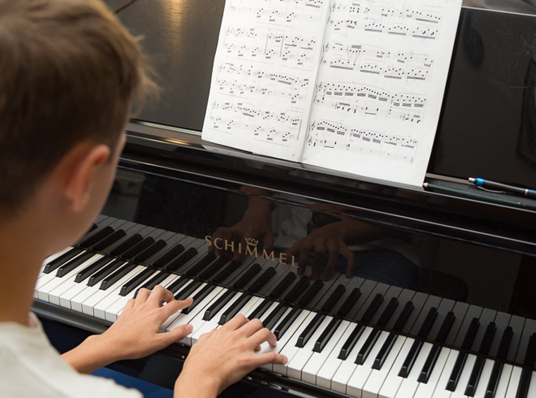 Klaviermusizierstunde